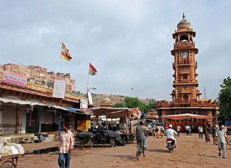 Clock Tower & Sadar Market, Jodhpur