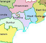 Map of Andhra Pradesh