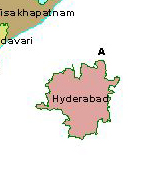 Map of Andhra Pradesh