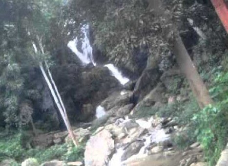 The Akashiganga Waterfall Nagaon, Assam
