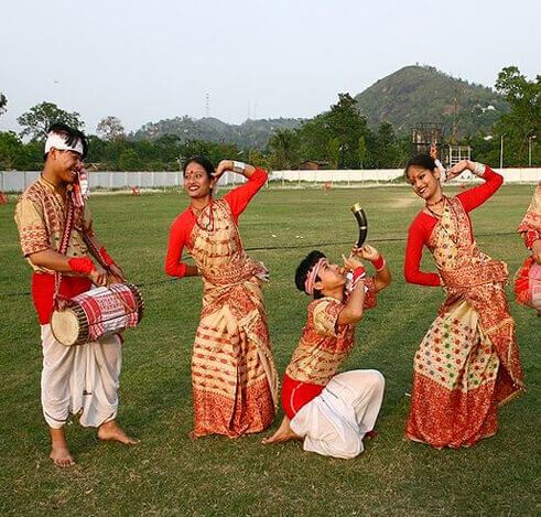 Bihu Folk Dance in Assam