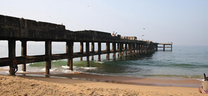 Valiyathura Pier, Kerala