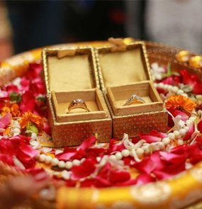 Tilak/Sagan Ceremony in Hindu Wedding