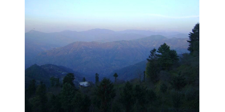 View from Shimla-Kufri Road, Shimla