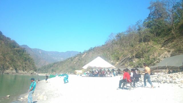 Beach Camp Rishikesh