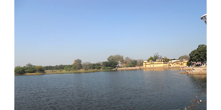 lake at Khajuraho