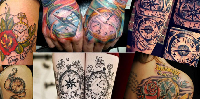 Compass Tattoo A Guide to Designs Styles and Meanings  InkMatch