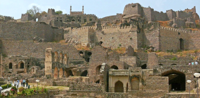  Golconda Fort, Hyderabad