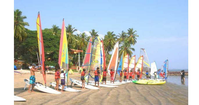 Wind Surfing in Goa