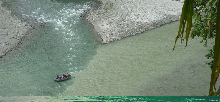 Rafting in Teesta River