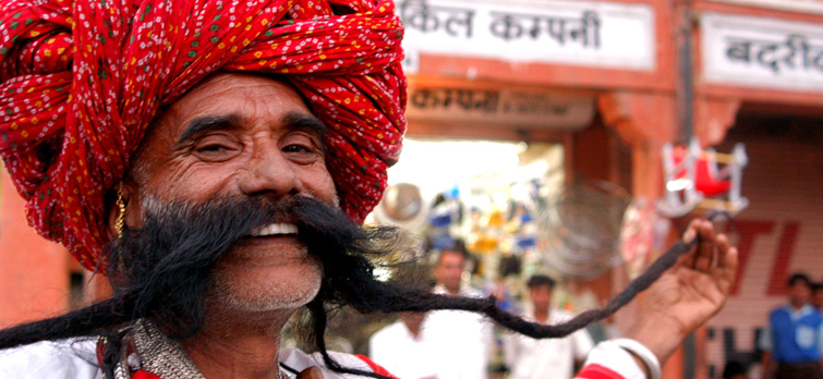 Moustaches in India