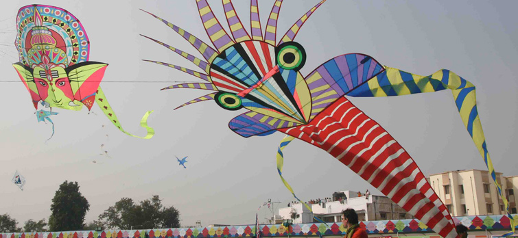 International Kite Festival, Gujarat