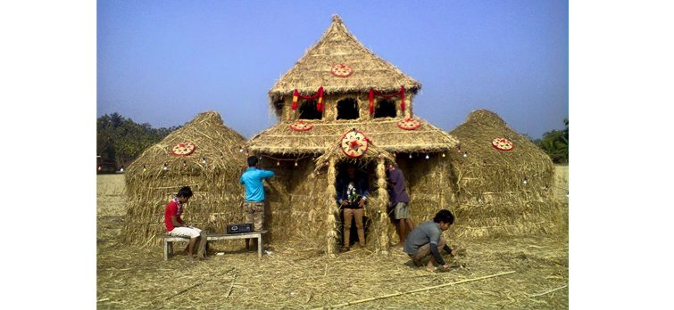 Bhogali Bihu in any Assamese Village