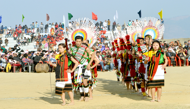 Naga Tribes at Their Ngai-Ni Festival