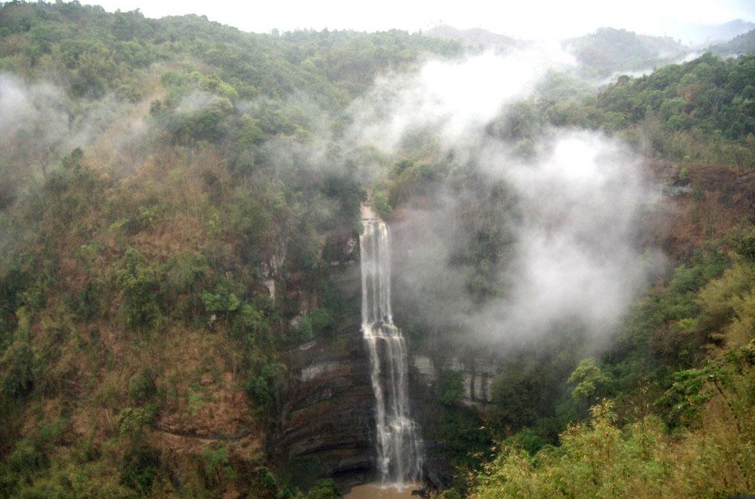 Vantawang Falls Mizoram