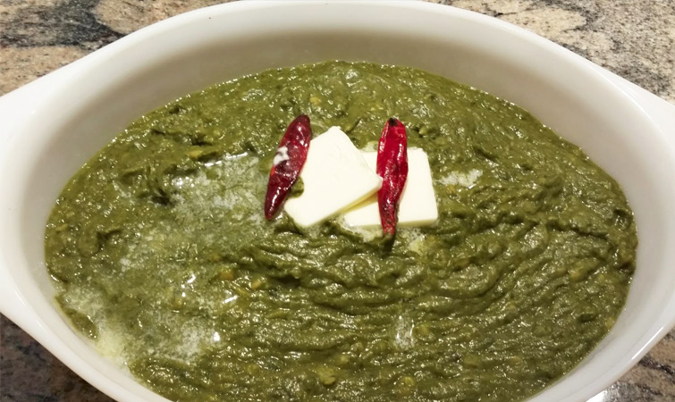 Sisunak Saag Uttarakhandi Food