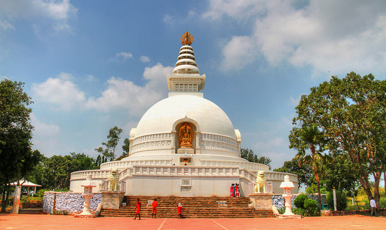Vishwa Shanti Stupa Rajgir