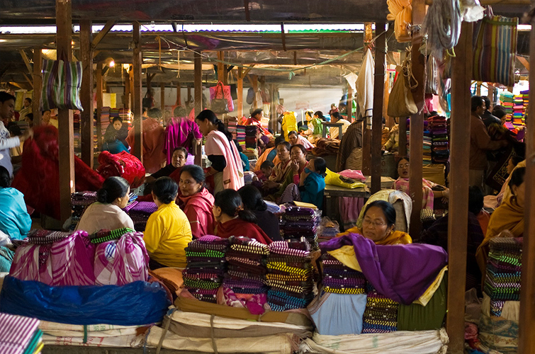 Khwairamband Bazaar Manipur