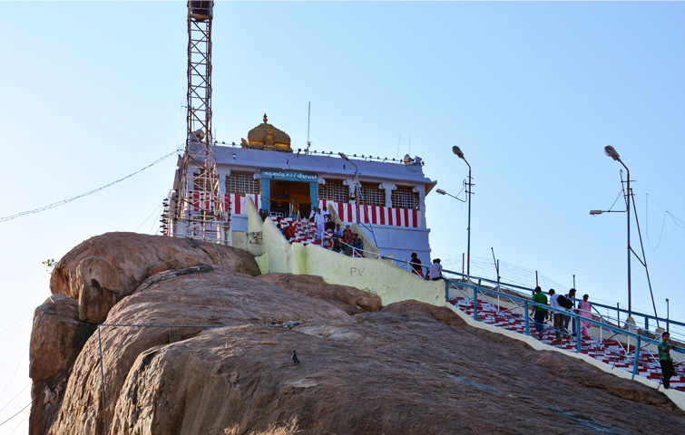 Rockfort Ucchi Pillayar Koil Temple, Tamil Nadu