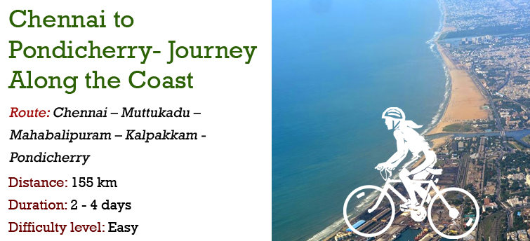 Chennai to Pondicherry Cycling