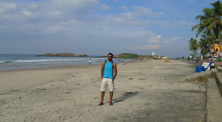 On Kerala Beach