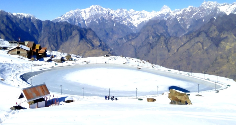 Auli in Winter