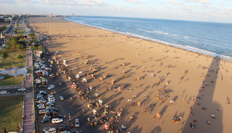 Marina Beach Tamil Nadu