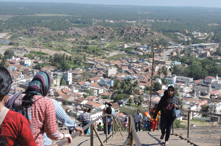 view from vindhyagiri