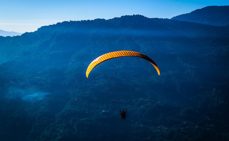 Paragliding Sikkim