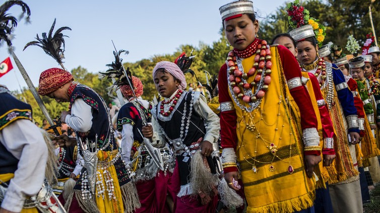 Traditional attire Shillong