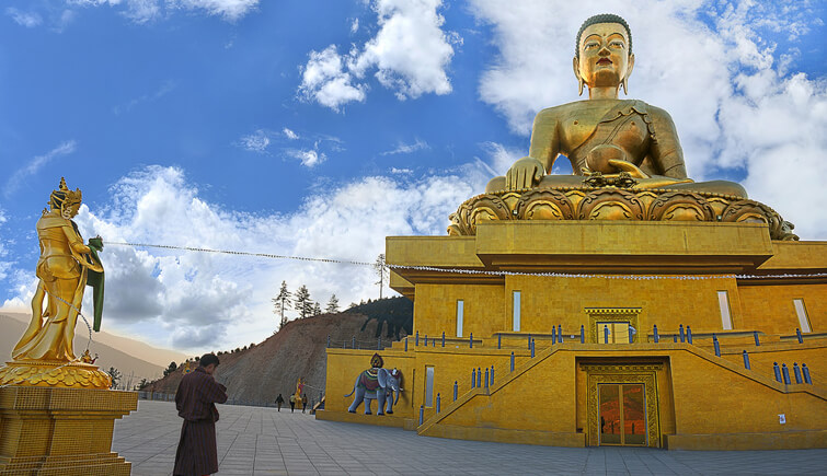 Kuensel Phodrang (Buddha Dordenma Statue) in Thimphu