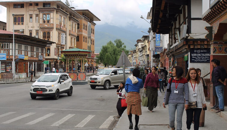 Norzin-Lam-Street-in-Thimphu