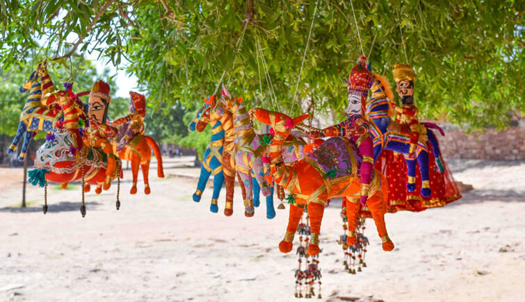 Puppets,-Stuffed-Dolls,-and-Toys-in-Rajasthan