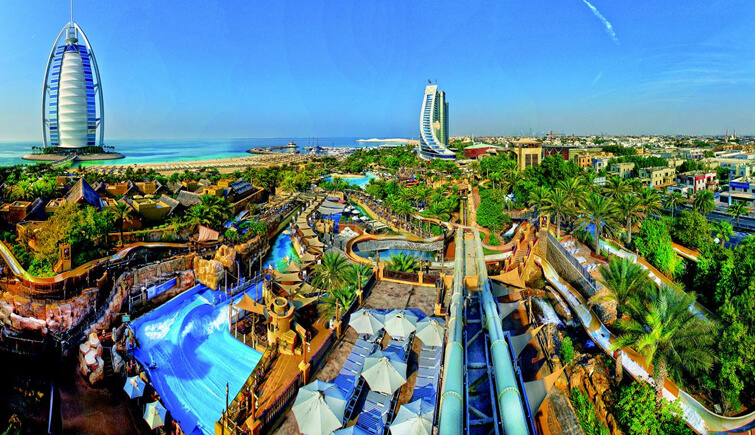 Amusement Park of Wild Wadi Dubai