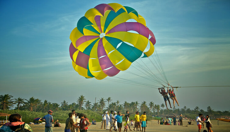 Parasailing in Goa