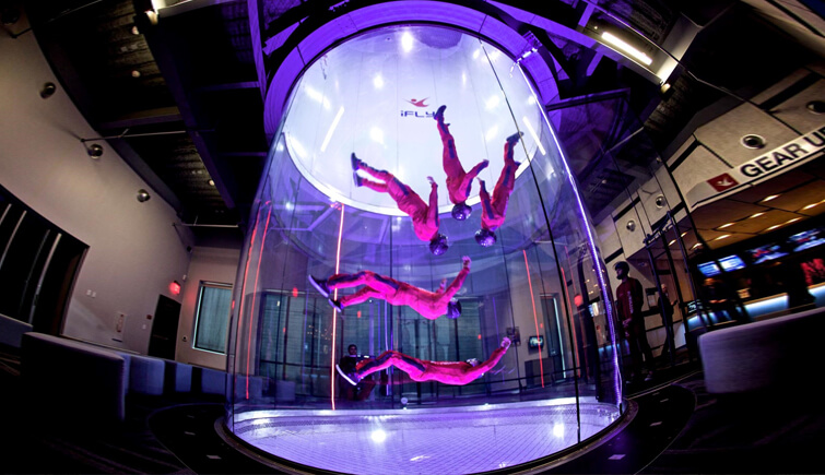 Skydive Indoors at iFly Dubai