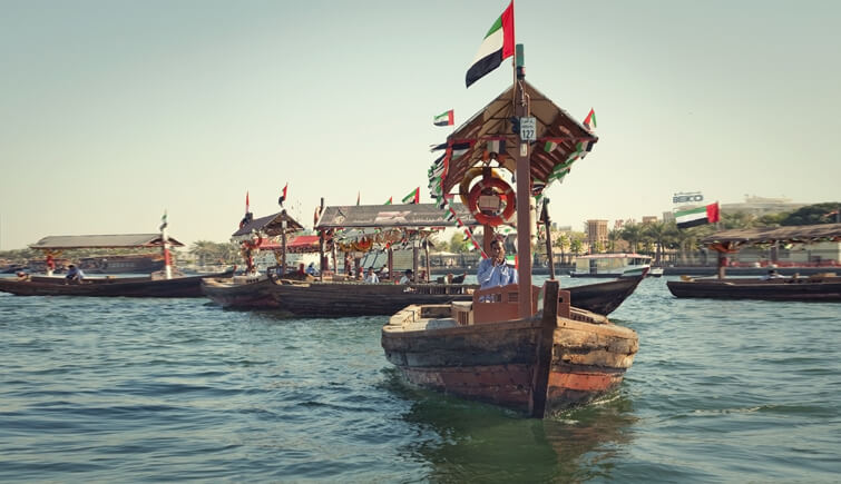 Take a Sweet Sail on Abra Dubai