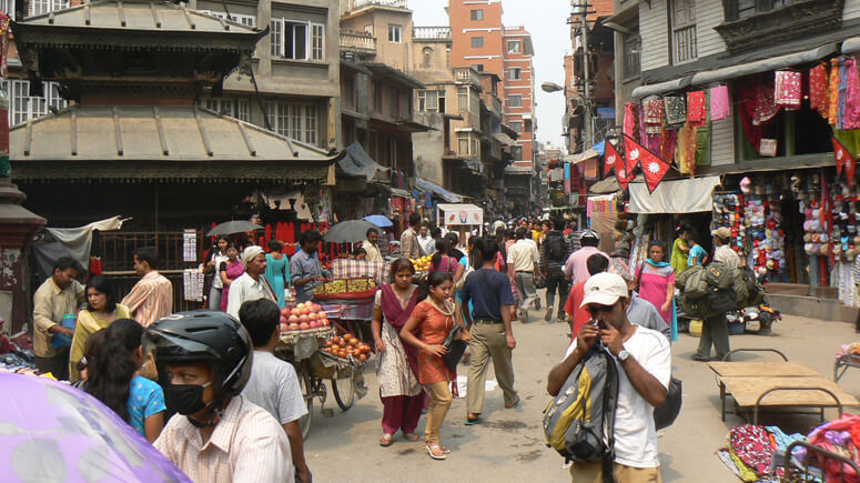 Busting Streets of Kathmandu