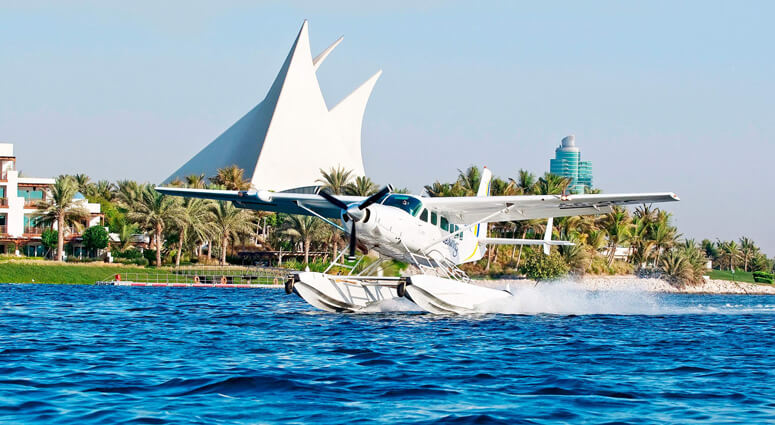 Seaplane Flight from Abu Dhabi