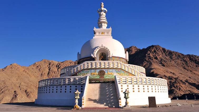 Shanti Stupa Ladakh`
