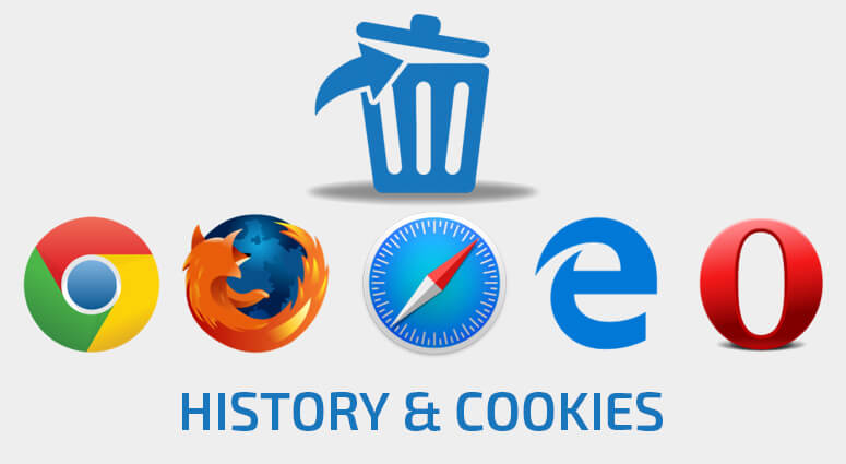Delete Browse History and Cookies