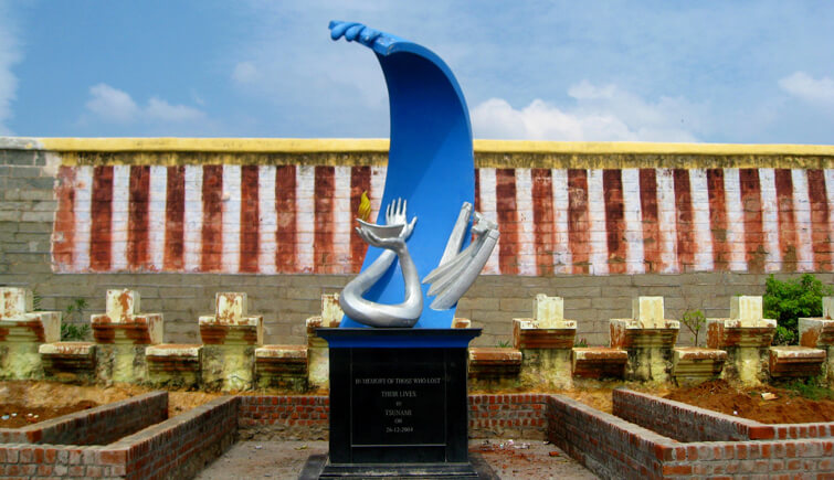 Tsunami Monument Kanyakumari