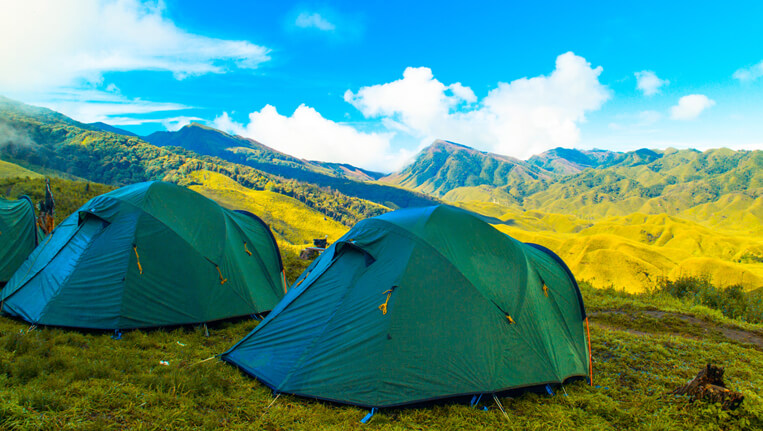 Dzukou Valley for Camping