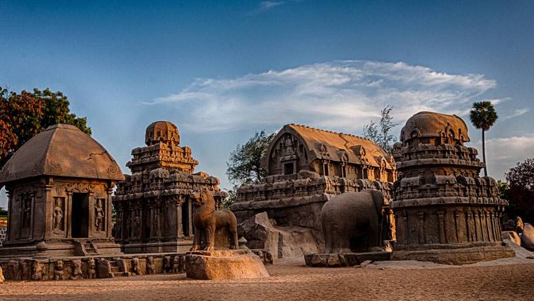 Group of Monuments at Mahabalipuram, India