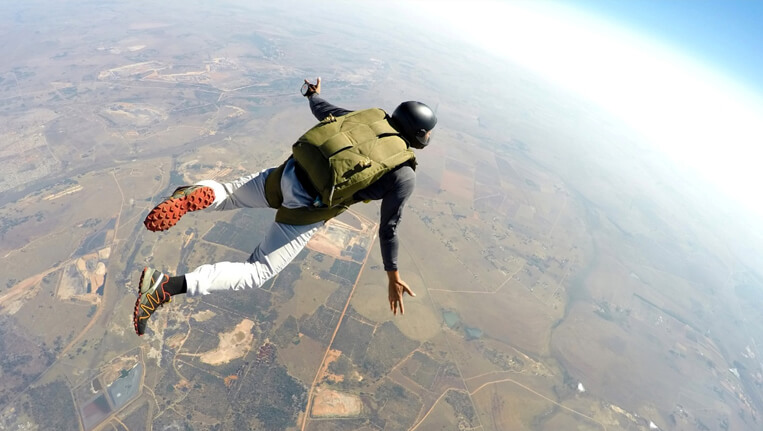 Skydiving in Mysore