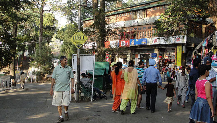 Kasauli Mall Road