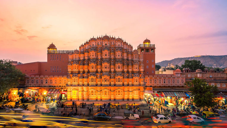 Jaipur - Hawa Mahal at Best