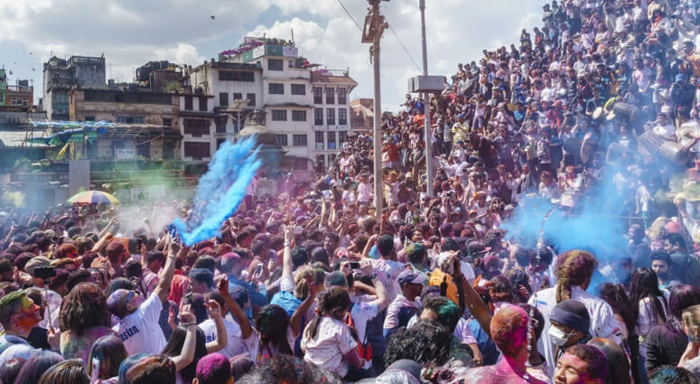 Holi Festival in Nepal