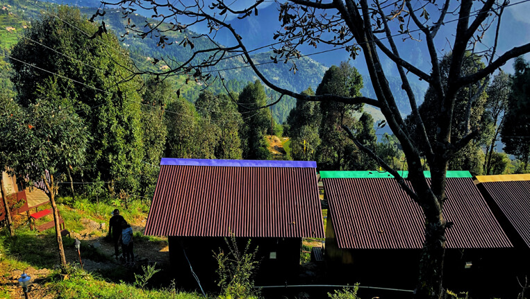 Kanatal-Beautiful Camp View