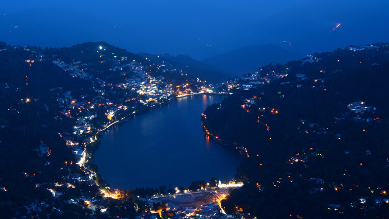 Nainital-Bird's eye view